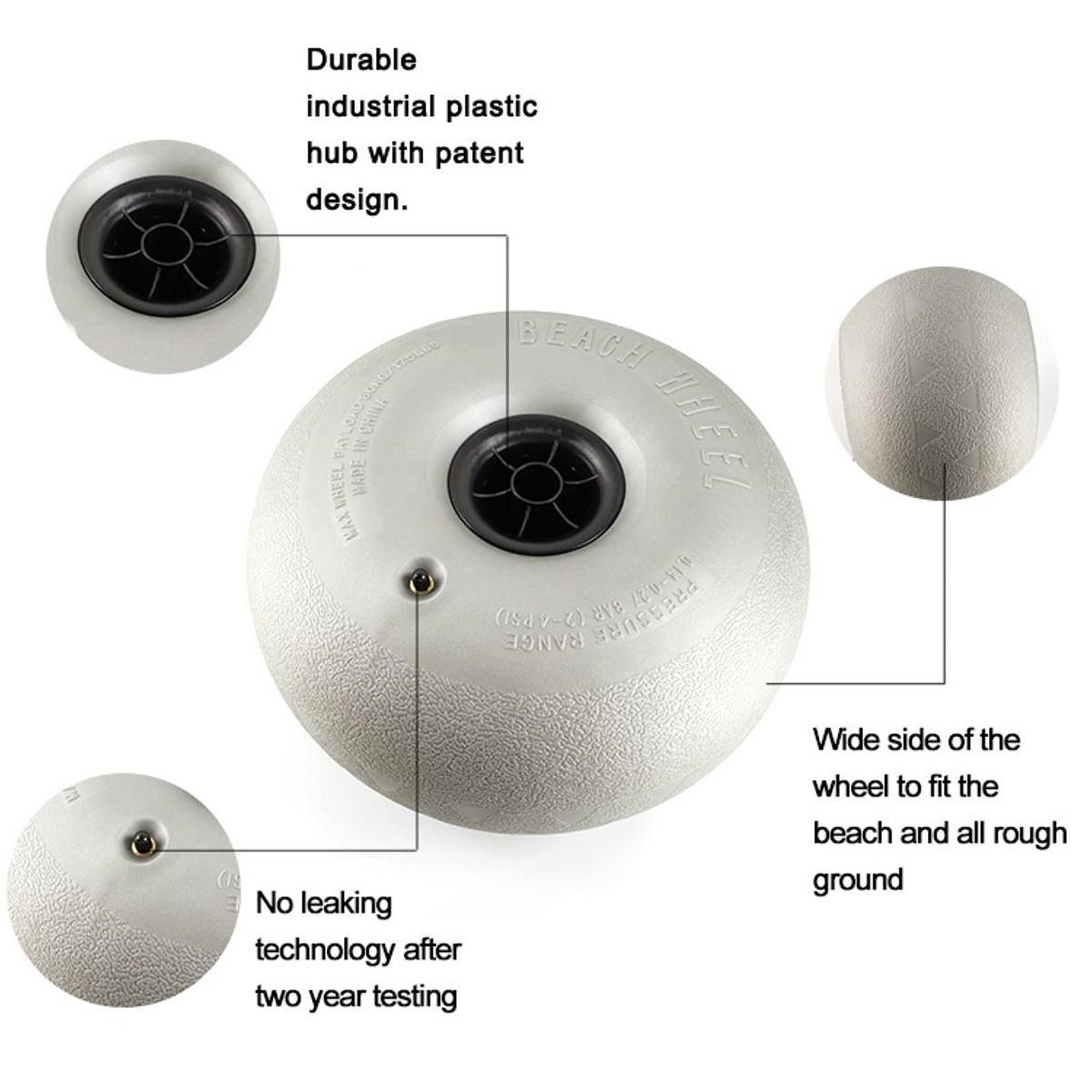 16 inch Balloon Wheels Big San - Fishing Kayak Cart recensione e prezzo