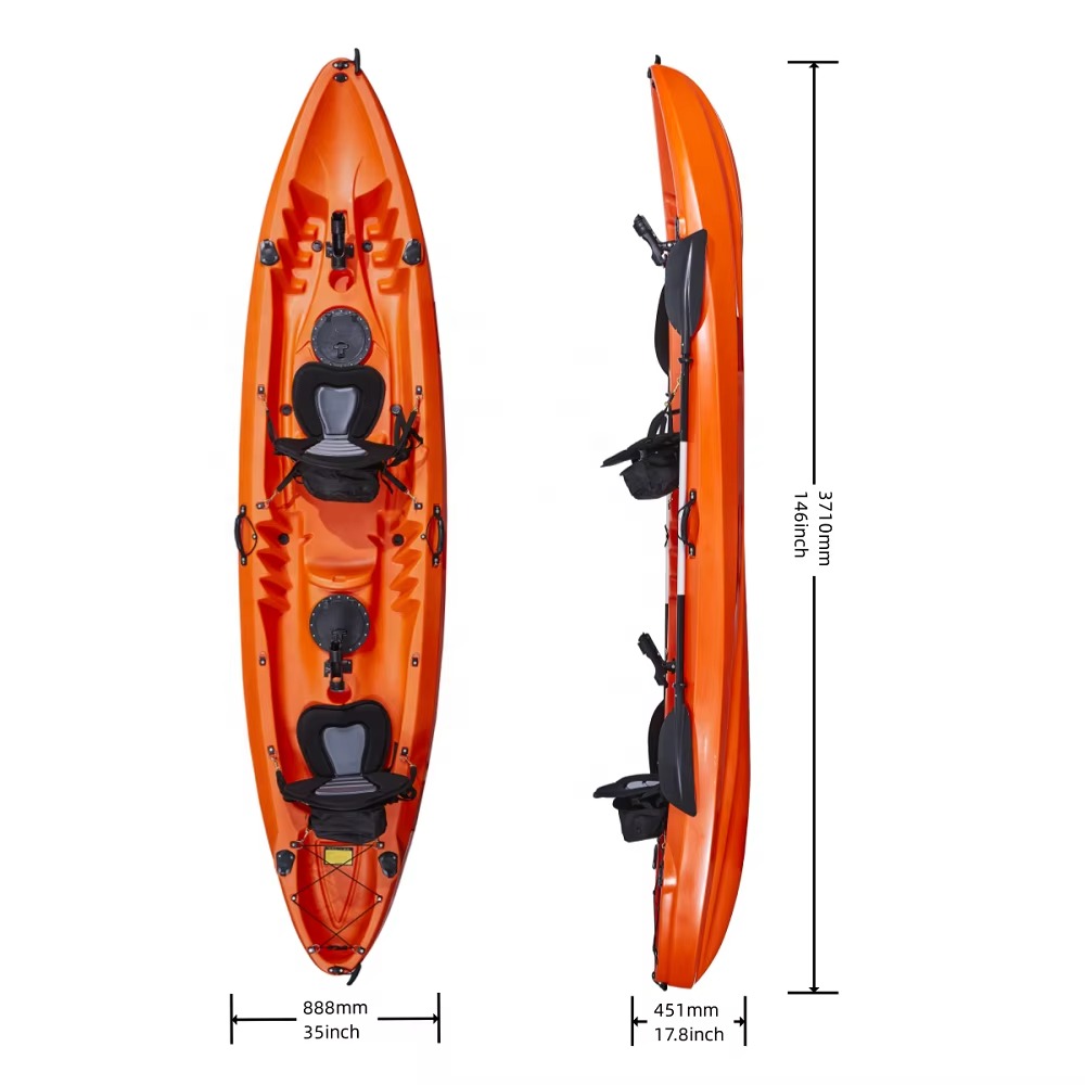 Kayak 3 Person Sit on Top Crui - Fishing Kayak Sit On Top recensione e prezzo