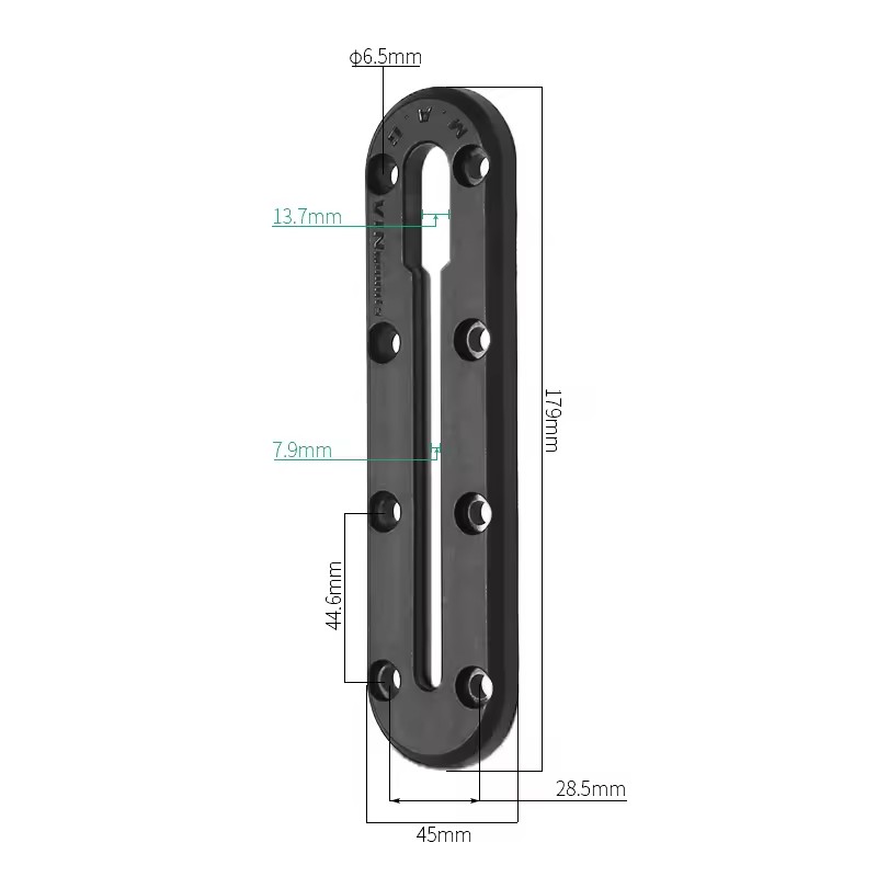 179mm Long Kayak Track mount,K - Fishing Kayak Fish Finder Mount recensione e prezzo