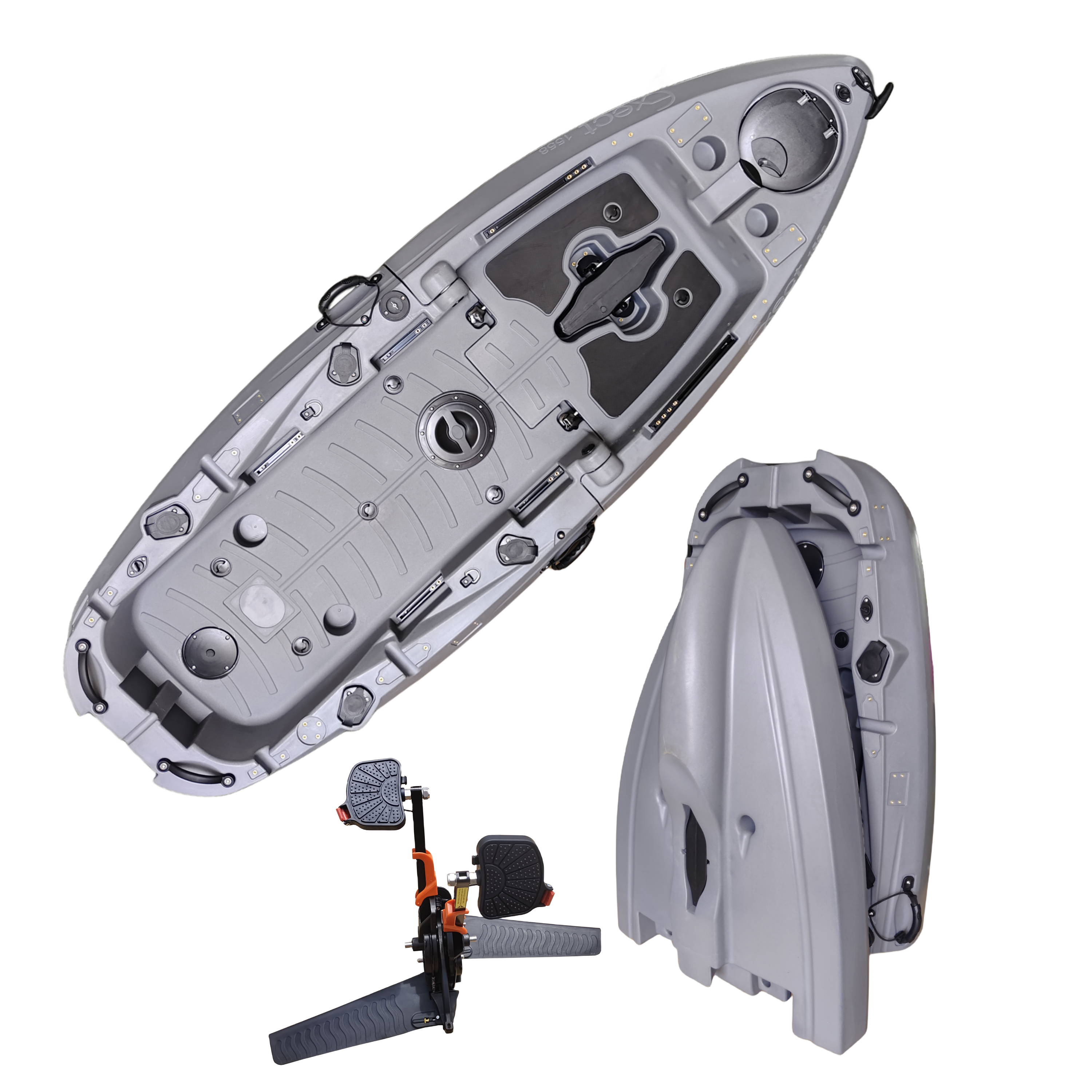 Plastic Kayak Pedal Kayak Fish - Fishing Kayak Seat recensione e prezzo