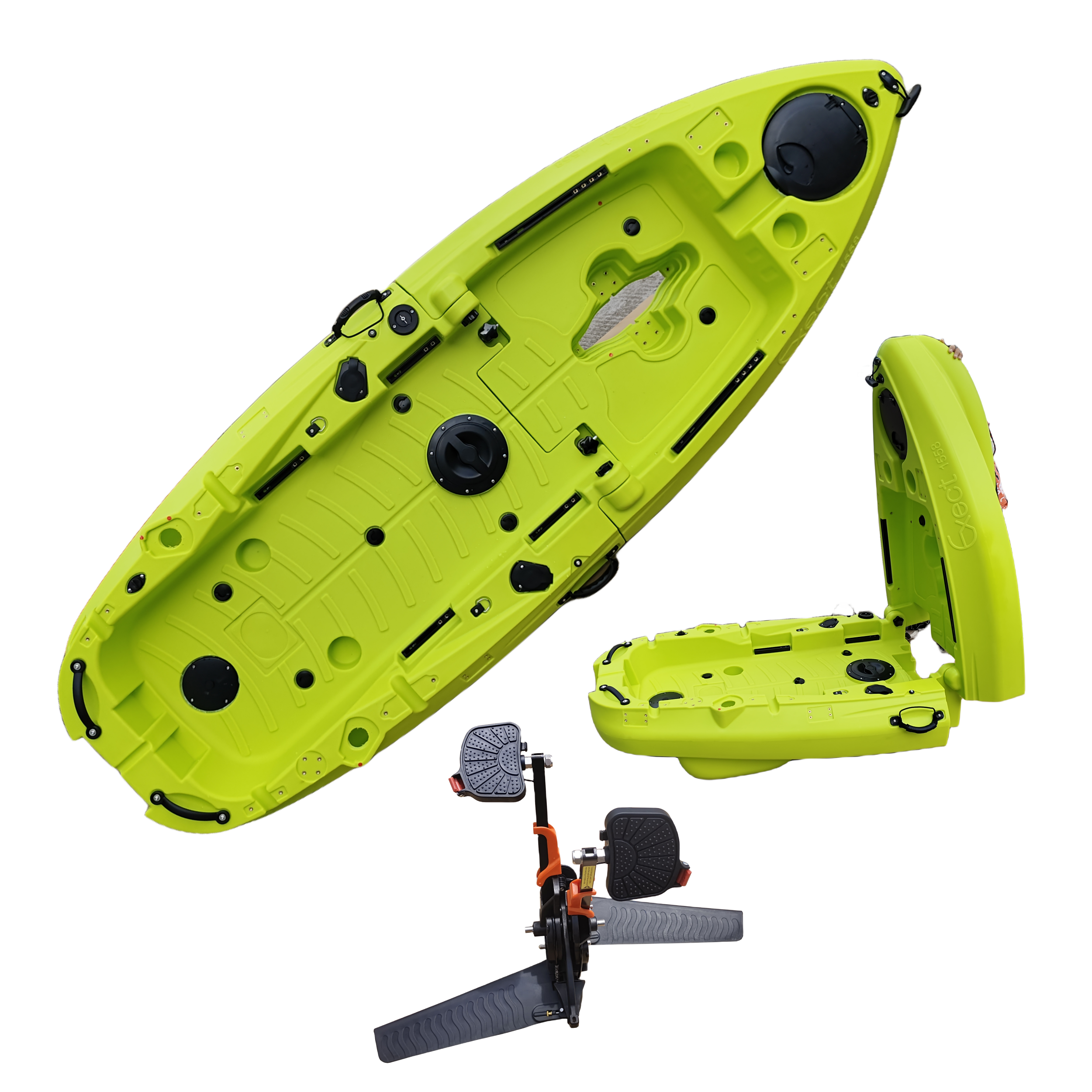 Plastic Kayak Pedal Kayak Fish - Fishing Kayak Seat recensione e prezzo