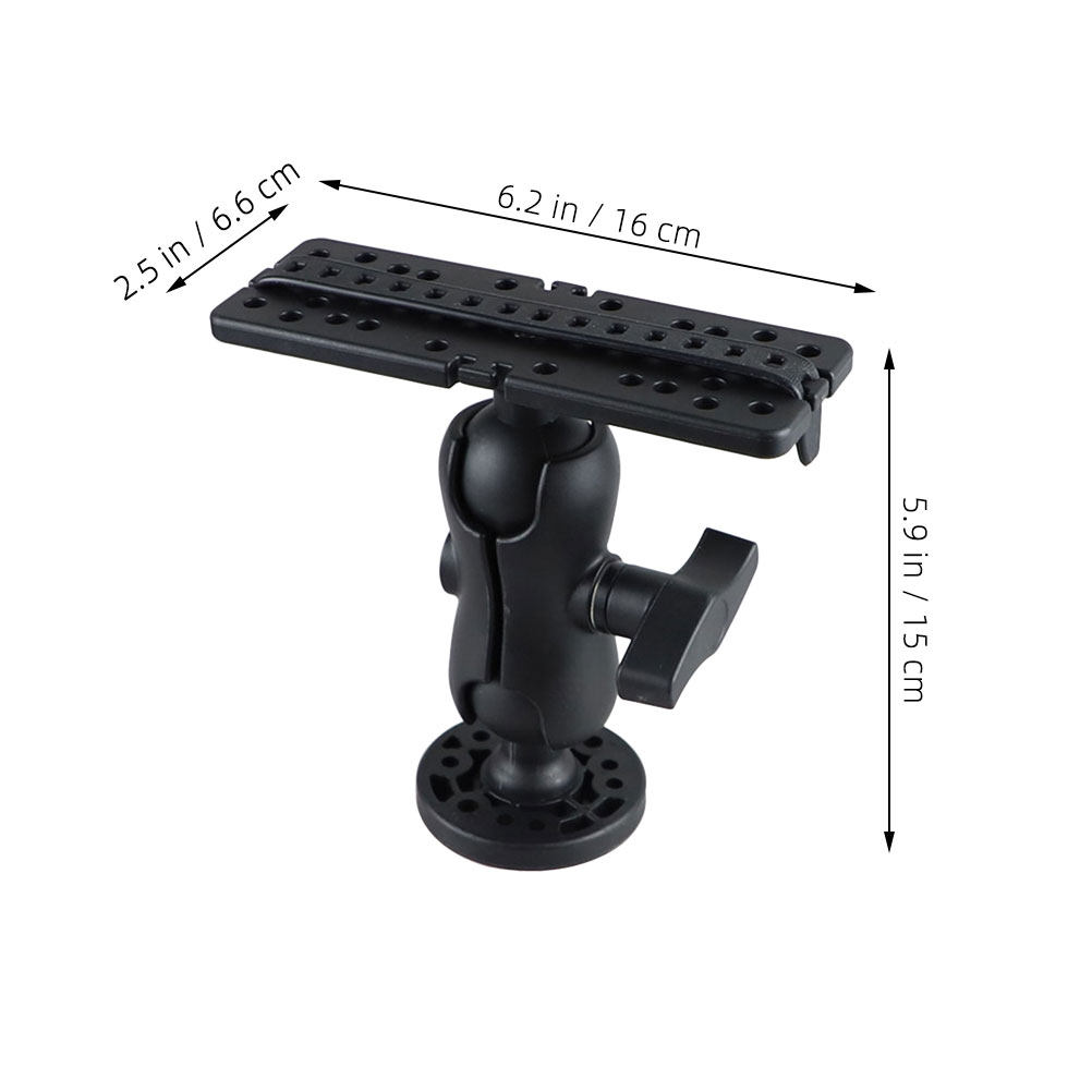 1Set 360 Degree Rotating Kayak - Fishing Kayak Fish Finder Mount recensione e prezzo