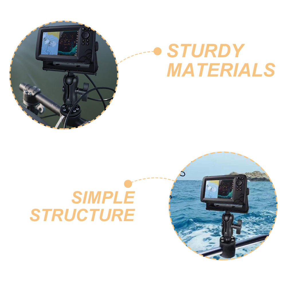 1Set 360 Degree Rotating Kayak - Fishing Kayak Fish Finder Mount recensione e prezzo