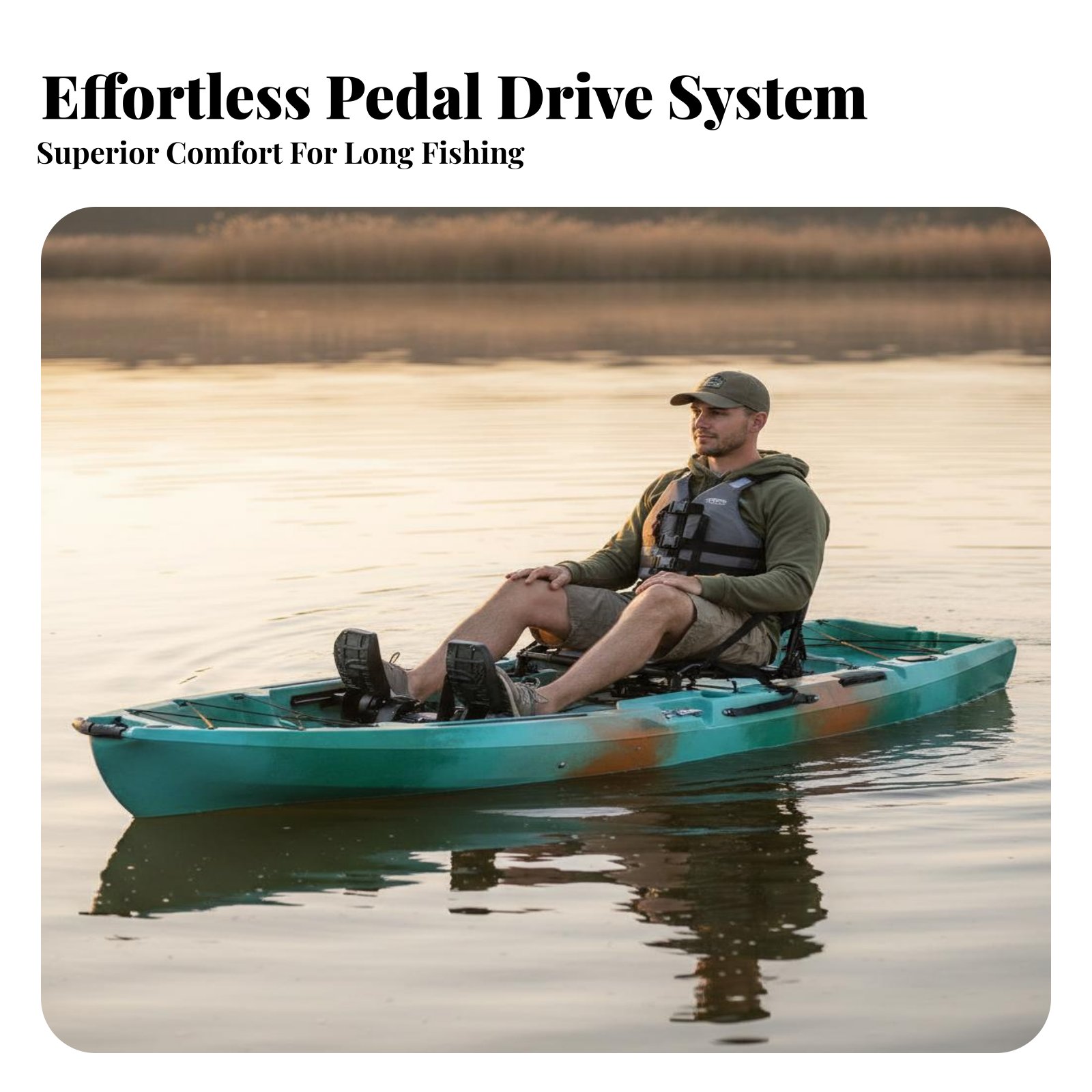 Pedal Drive Fishing Boat Folda - Fishing Kayak Pedal Drive recensione e prezzo