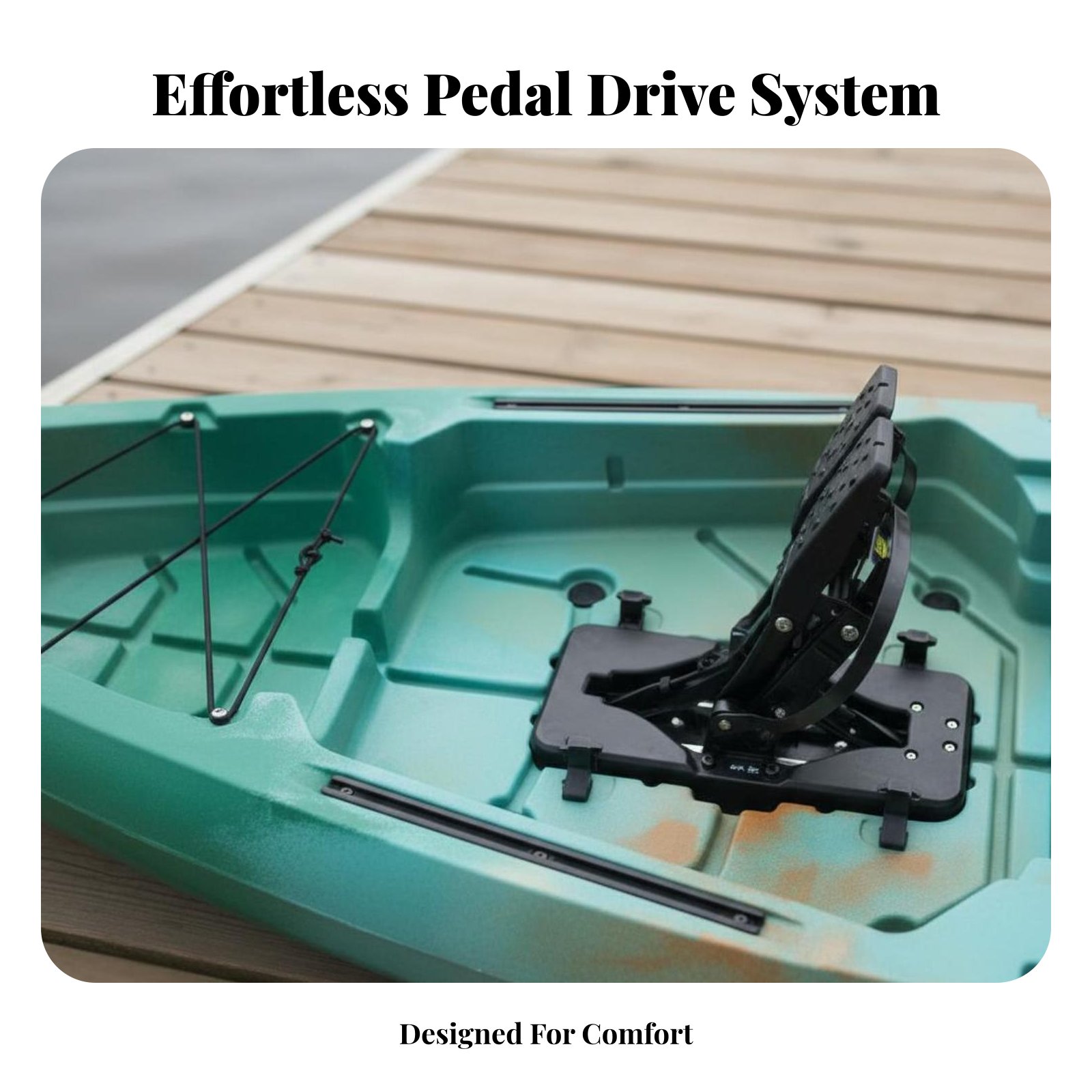 Pedal Drive Fishing Boat Folda - Fishing Kayak Pedal Drive recensione e prezzo