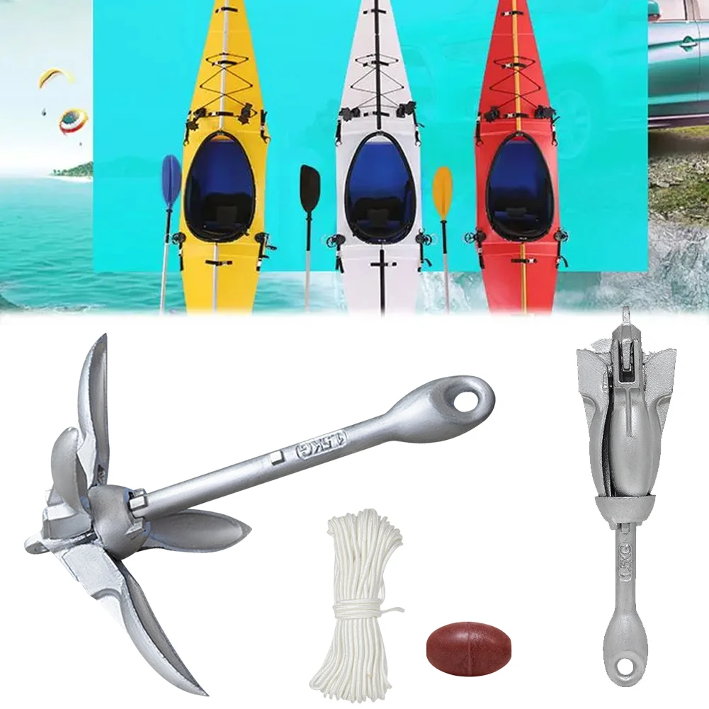 0.7KG 1.5KG Stainless Steel Fo - Fishing Kayak Anchor recensione e prezzo