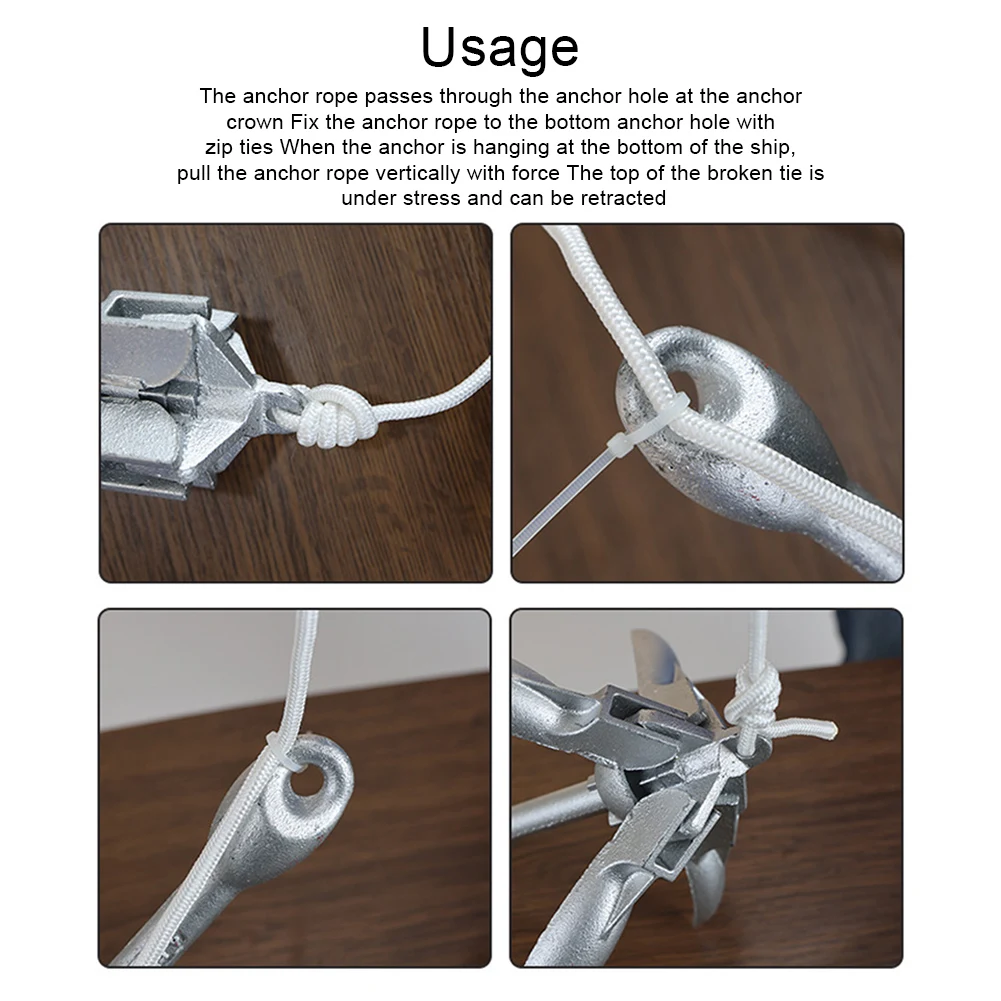 0.7KG 1.5KG Stainless Steel Fo - Fishing Kayak Anchor recensione e prezzo