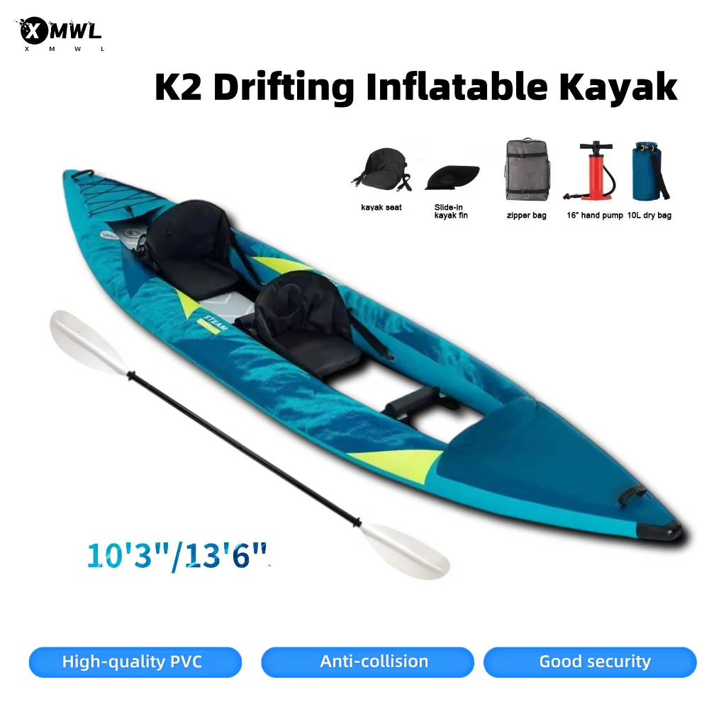 Canoe Kayak Inflatable Boat 1- - Fishing Kayak Sit On Top recensione e prezzo