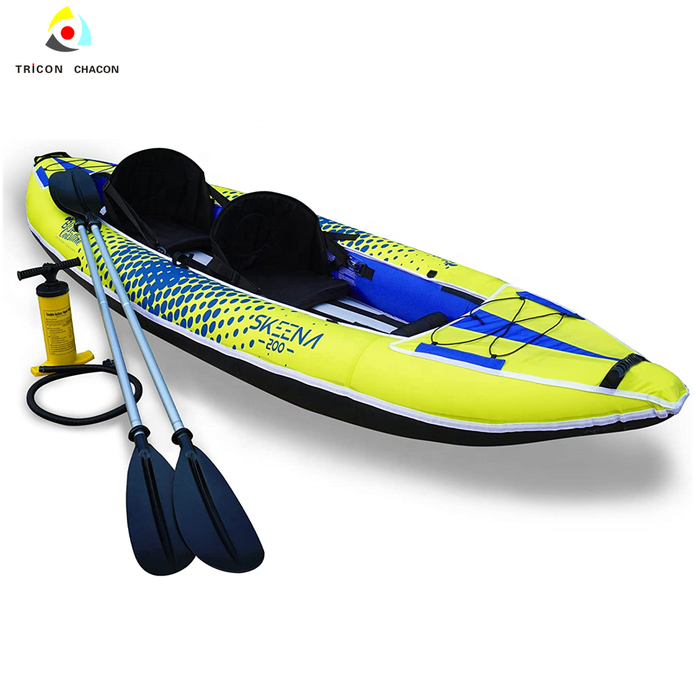 Adult Inflatable Fishing Canoe - Fishing Kayak Paddle recensione e prezzo