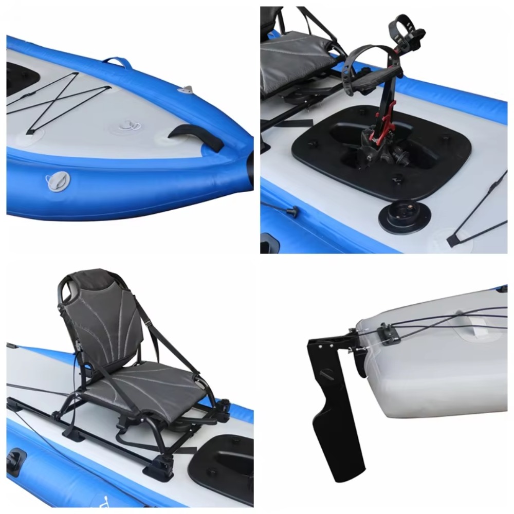 12ft Single Sit-On-Top Inflata - Fishing Kayak Sit On Top recensione e prezzo