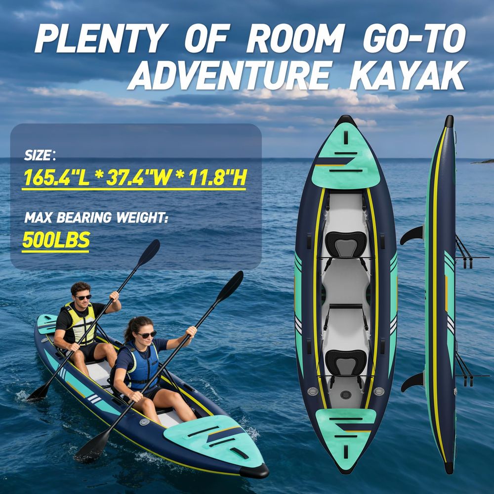 Kayak 1 2 Person for Adults, 1 - Fishing Kayak Paddle recensione e prezzo