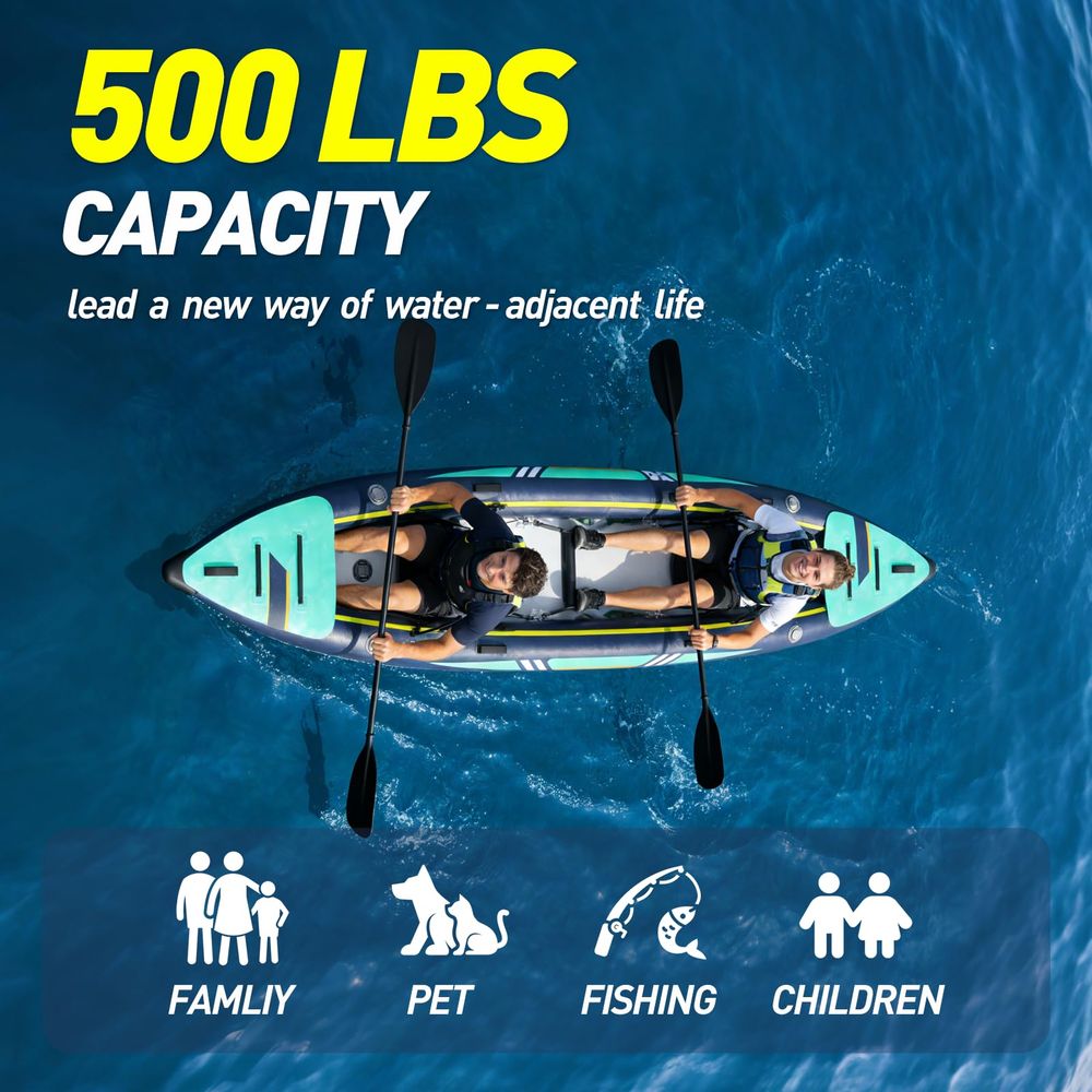Kayak 1 2 Person for Adults, 1 - Fishing Kayak Paddle recensione e prezzo