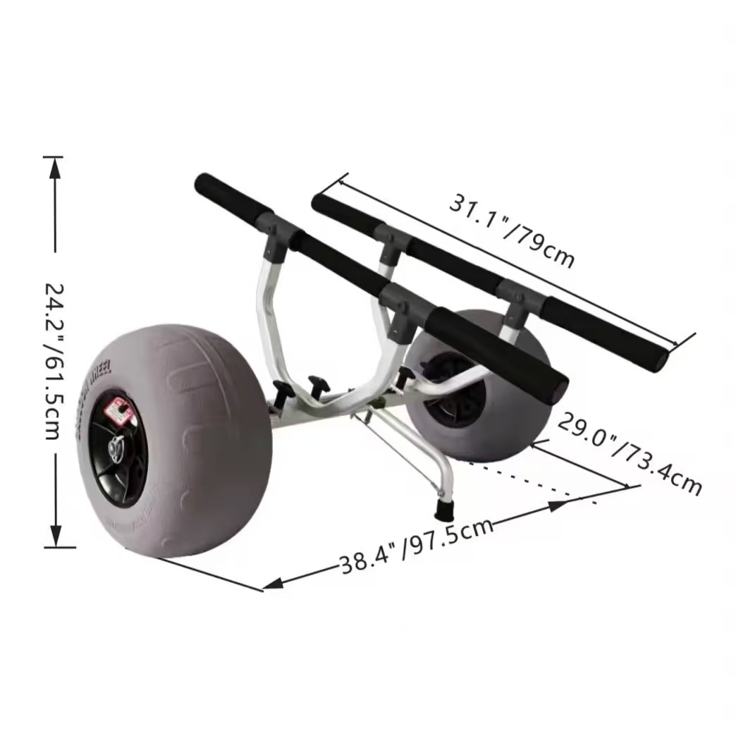 Yak Outdoors Aluminum Kayak Tr - Fishing Kayak Cart recensione e prezzo