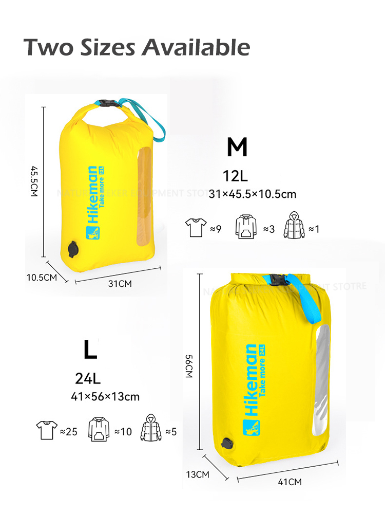 HIKEMAN Vacuum Compression Bag - Fishing Kayak Storage Bag recensione e prezzo