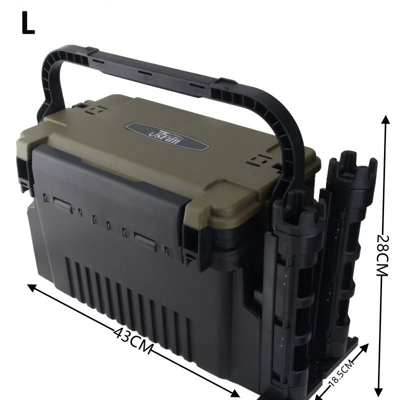 Large Fishing Box Organizer Mu - Fishing Kayak Crate recensione e prezzo