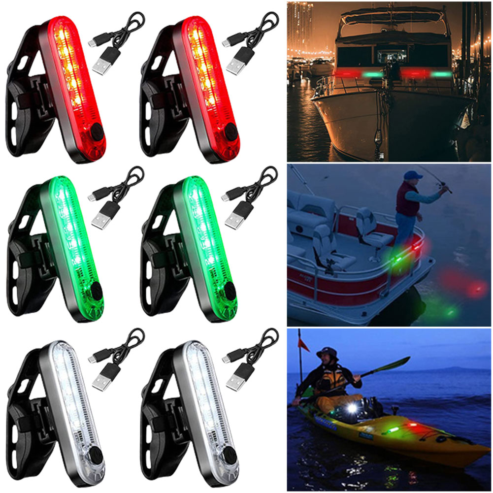 LED Boat Navigation Light USB  - Fishing Kayak Storage Bag recensione e prezzo
