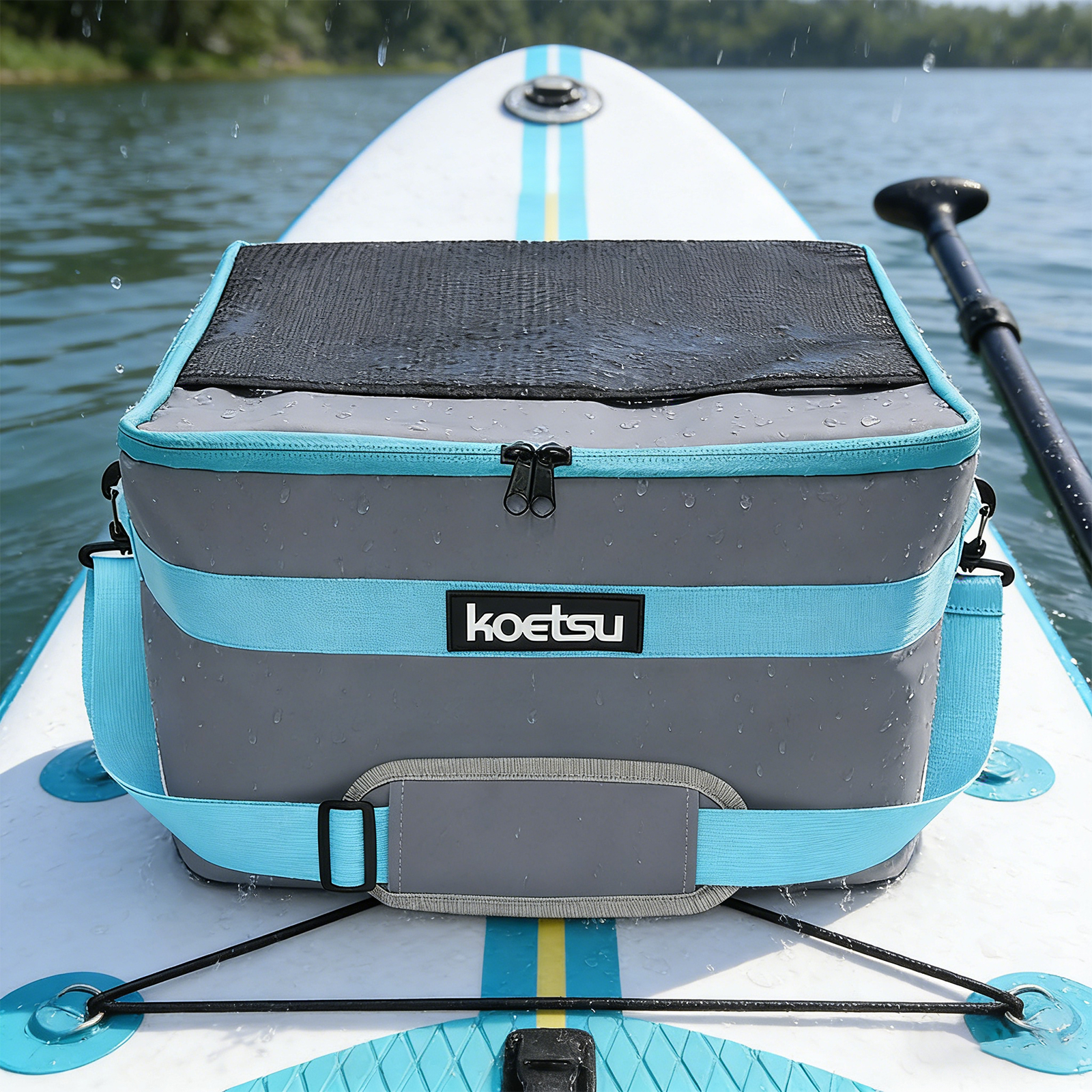 Insulated Paddleboard Cooler w - Fishing Kayak Paddle recensione e prezzo