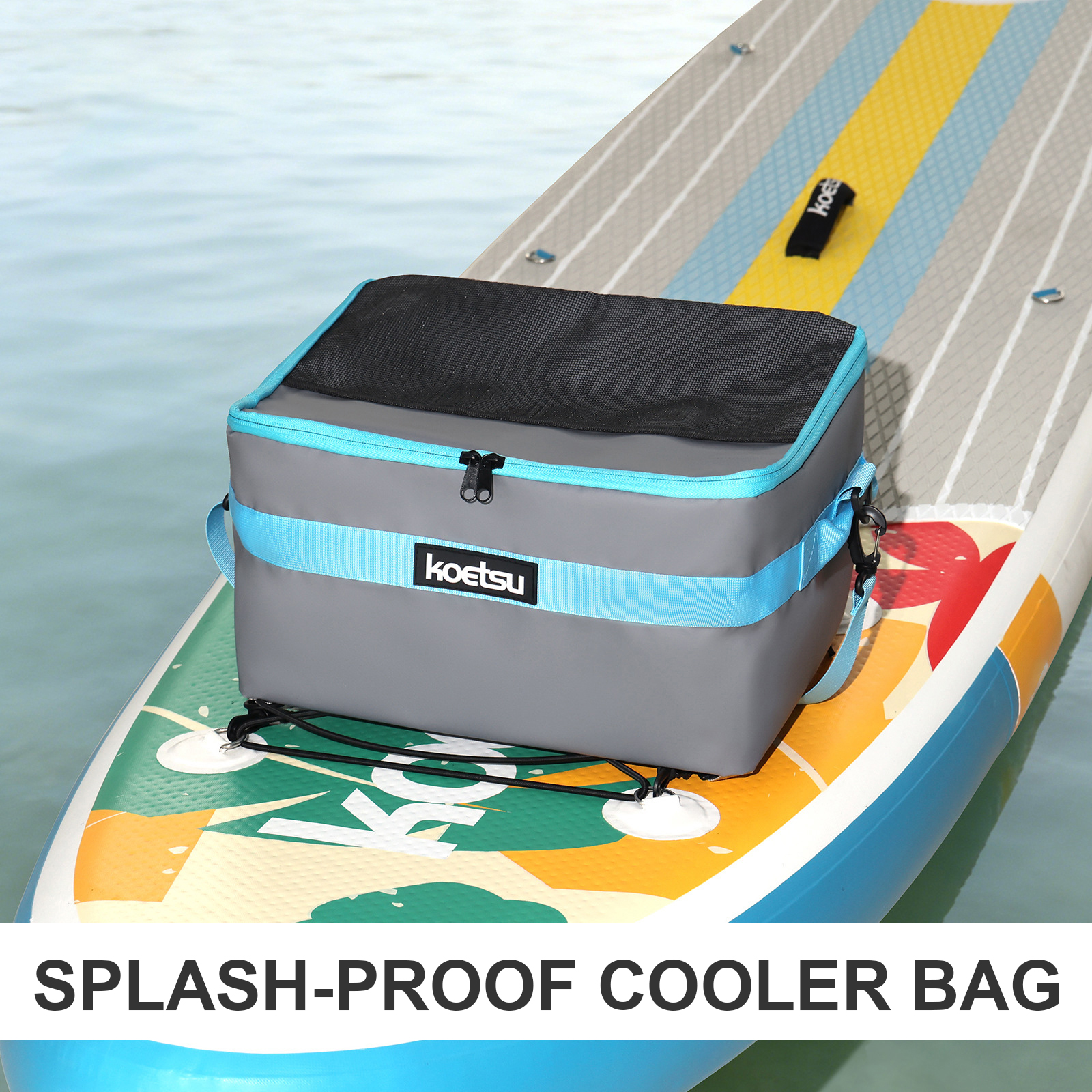 Insulated Paddleboard Cooler w - Fishing Kayak Paddle recensione e prezzo
