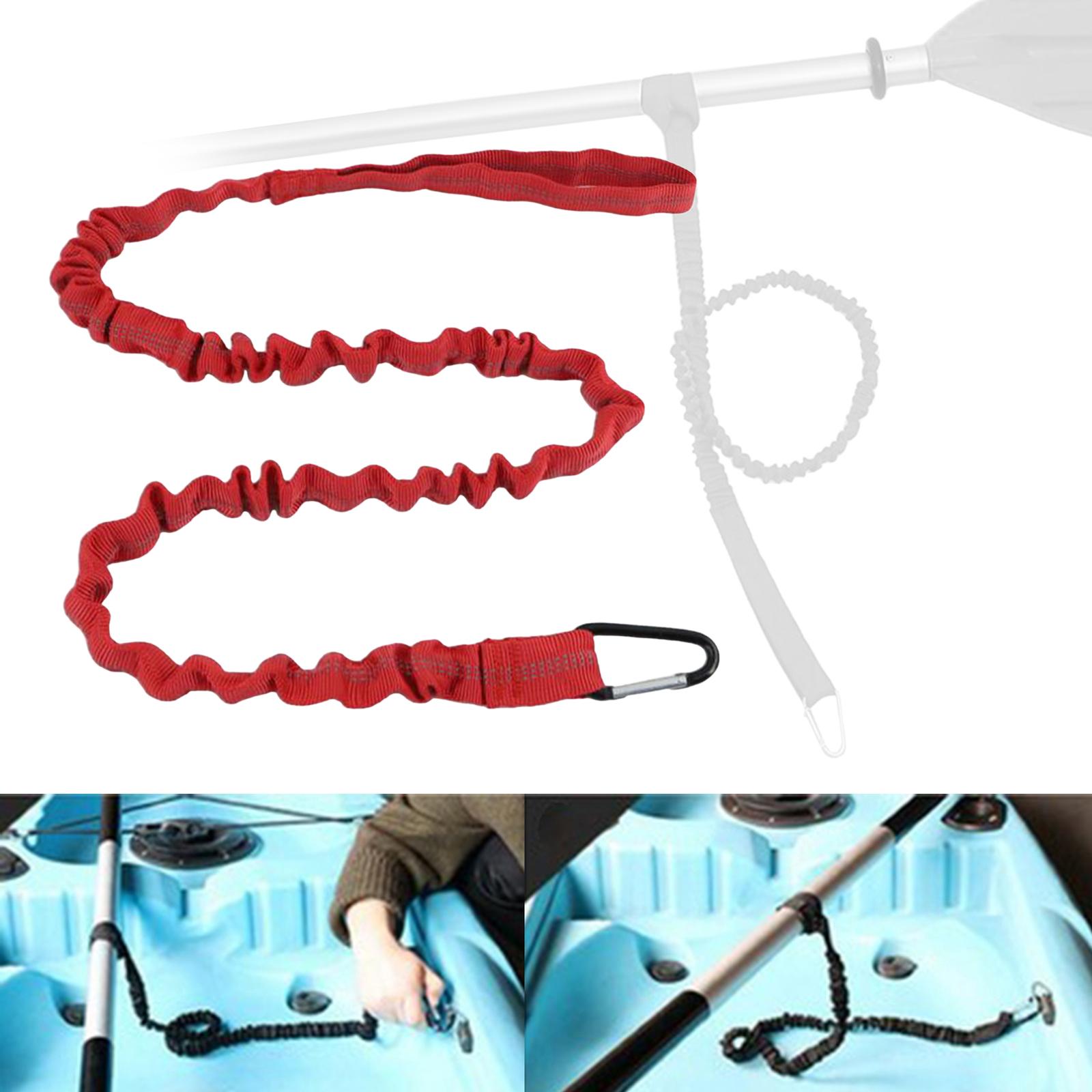 Bungee Tie Rope Paddle Leash L - Fishing Kayak Paddle Leash recensione e prezzo