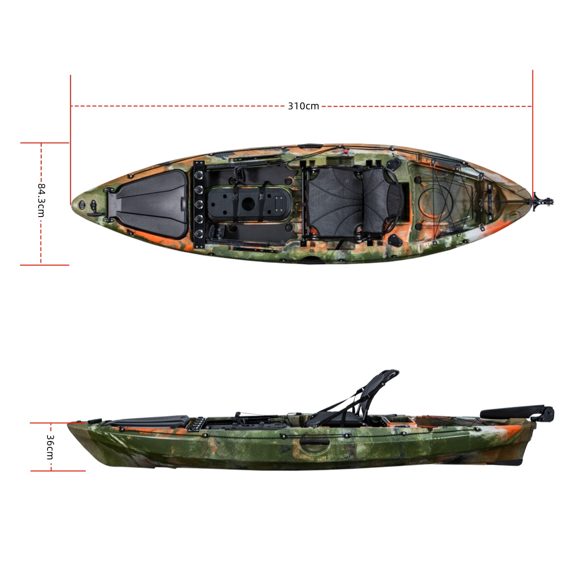 LSF First-class Single Fishing - Fishing Kayak Rod Holder recensione e prezzo