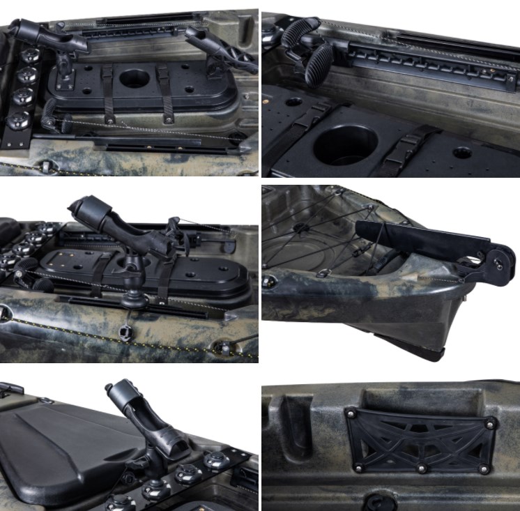 LSF First-class Single Fishing - Fishing Kayak Rod Holder recensione e prezzo