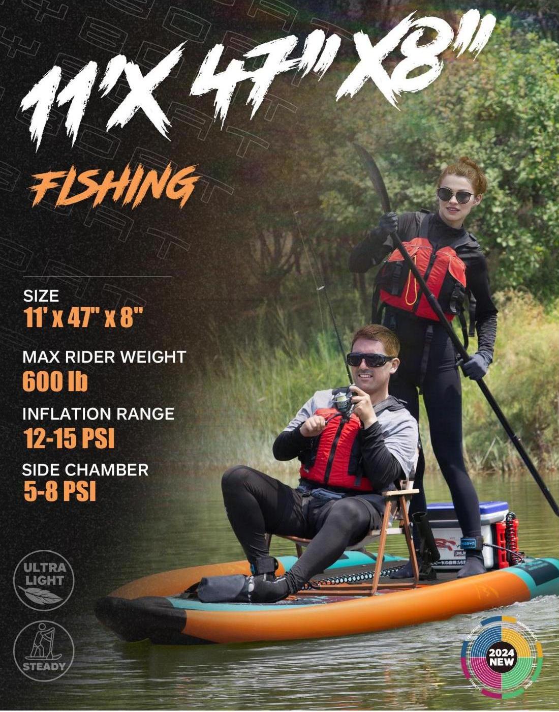 2 Person Inflatable Kayak for  - Fishing Kayak Inflatable recensione e prezzo