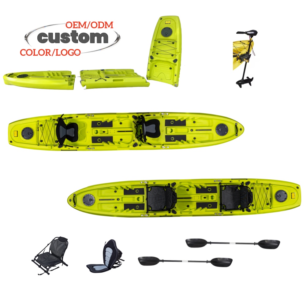 New Modular Tandem Double Sit- - Fishing Kayak Paddle recensione e prezzo