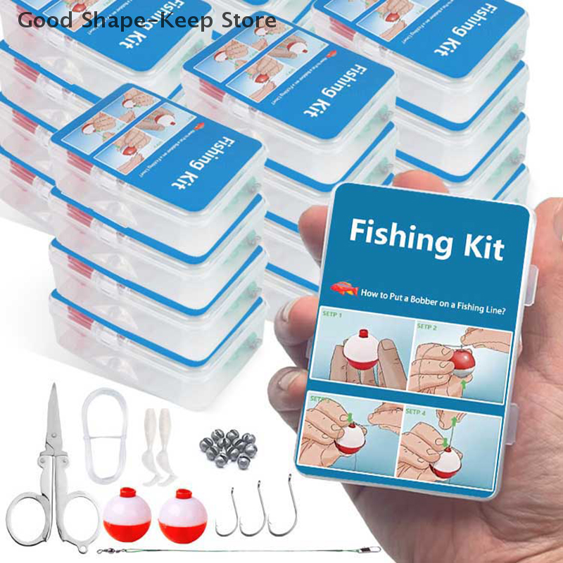 24Pcs Emergency Fishing Kit Po - Fishing Kayak Crate recensione e prezzo